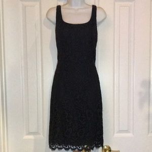 Ann Taylor black cocktail dress